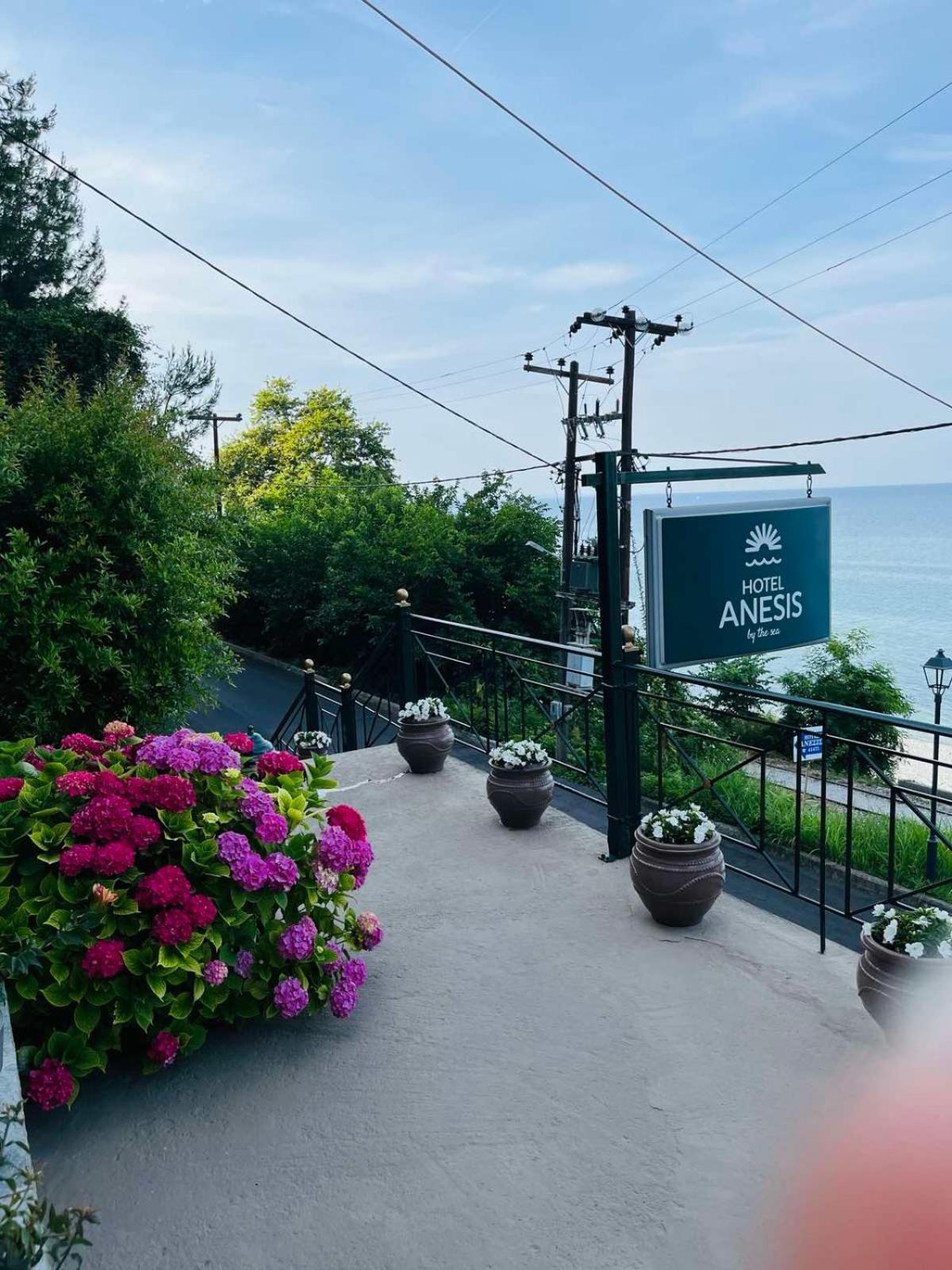 Anesis Hotel Platamonas Bagian luar foto